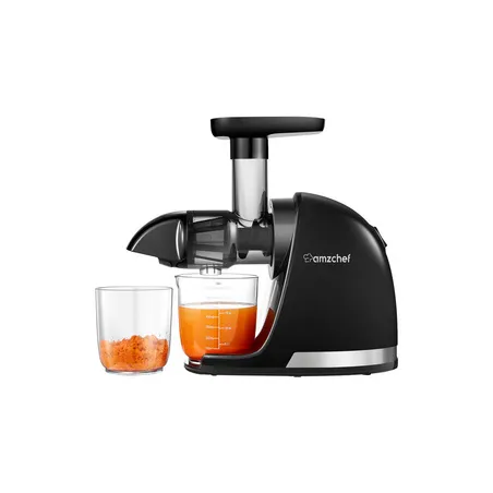 AMZCHEF 1501-BK-SM slow-running juicer (black)